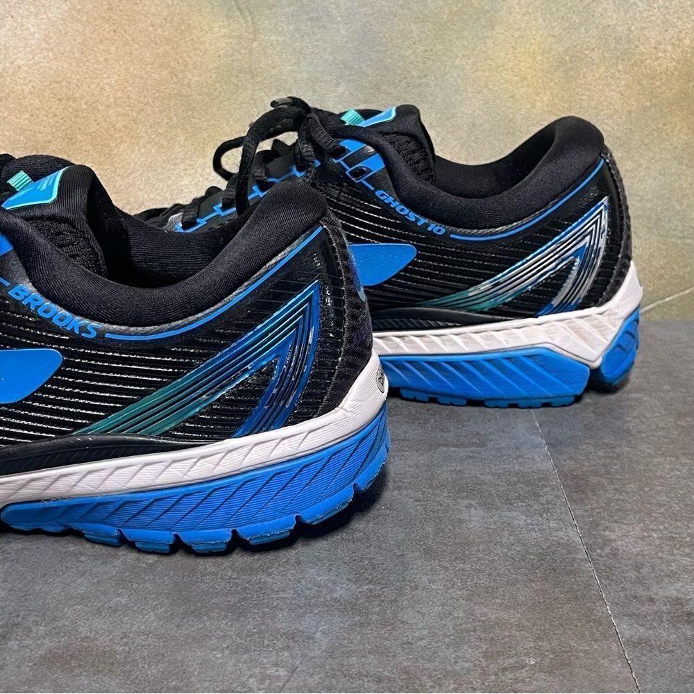 Brooks Ghost 10 Special Olympics Seattle 2018 Men's Black Running Shoes Sz 8.5D - Picture 12 of 16